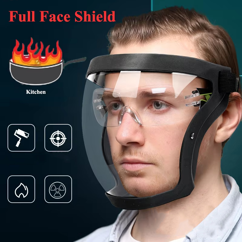 Anti Pollution Mask - 공간형 구형 고글 보호 마스크 재사용