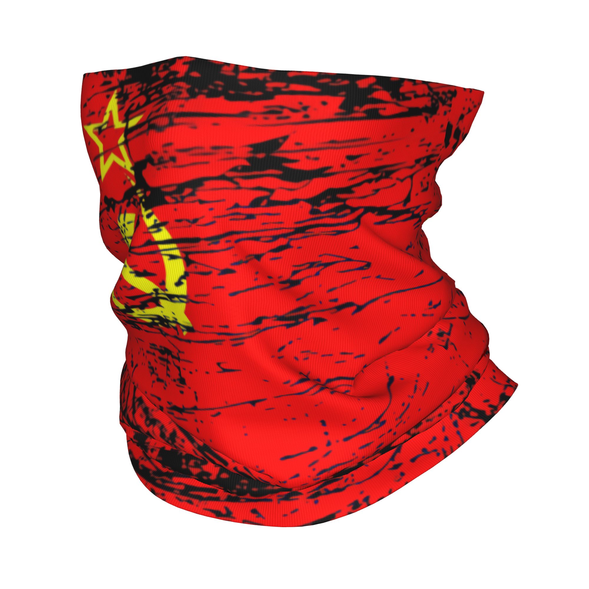 Neck Gaiter Face Cover - Russian Flag Soviet Union USSR Russia