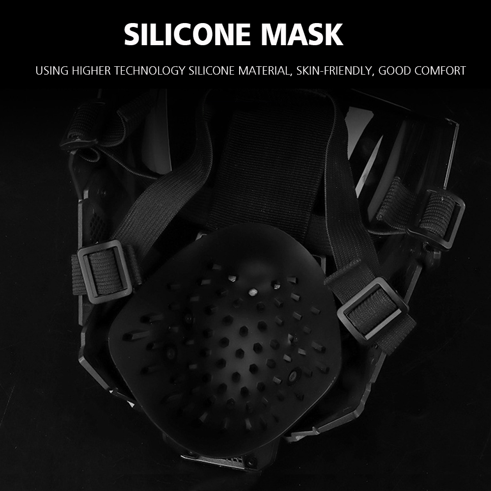전술 Airsoft 마스크 야외 스키 안개 방지 고글  - Anti Pollution Mask 리뷰 및 가격