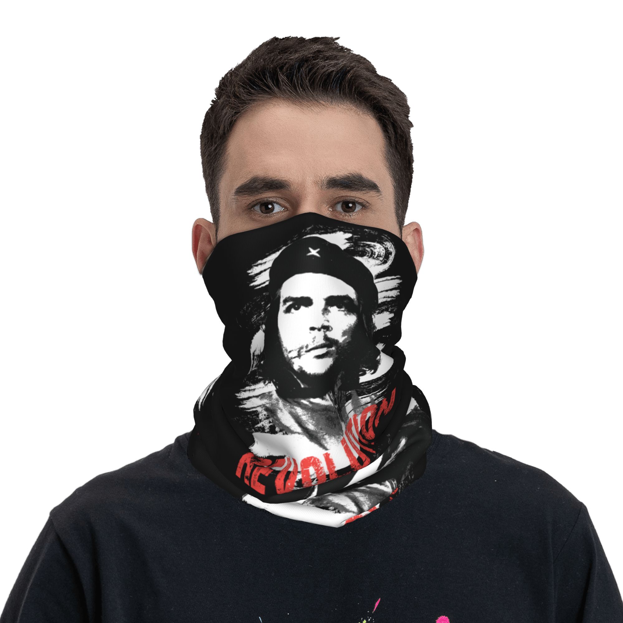 체 게바라 혁명 밴다나 넥 워머 남녀 겨울 스키 튜브  - Neck Gaiter Face Cover 리뷰 및 가격