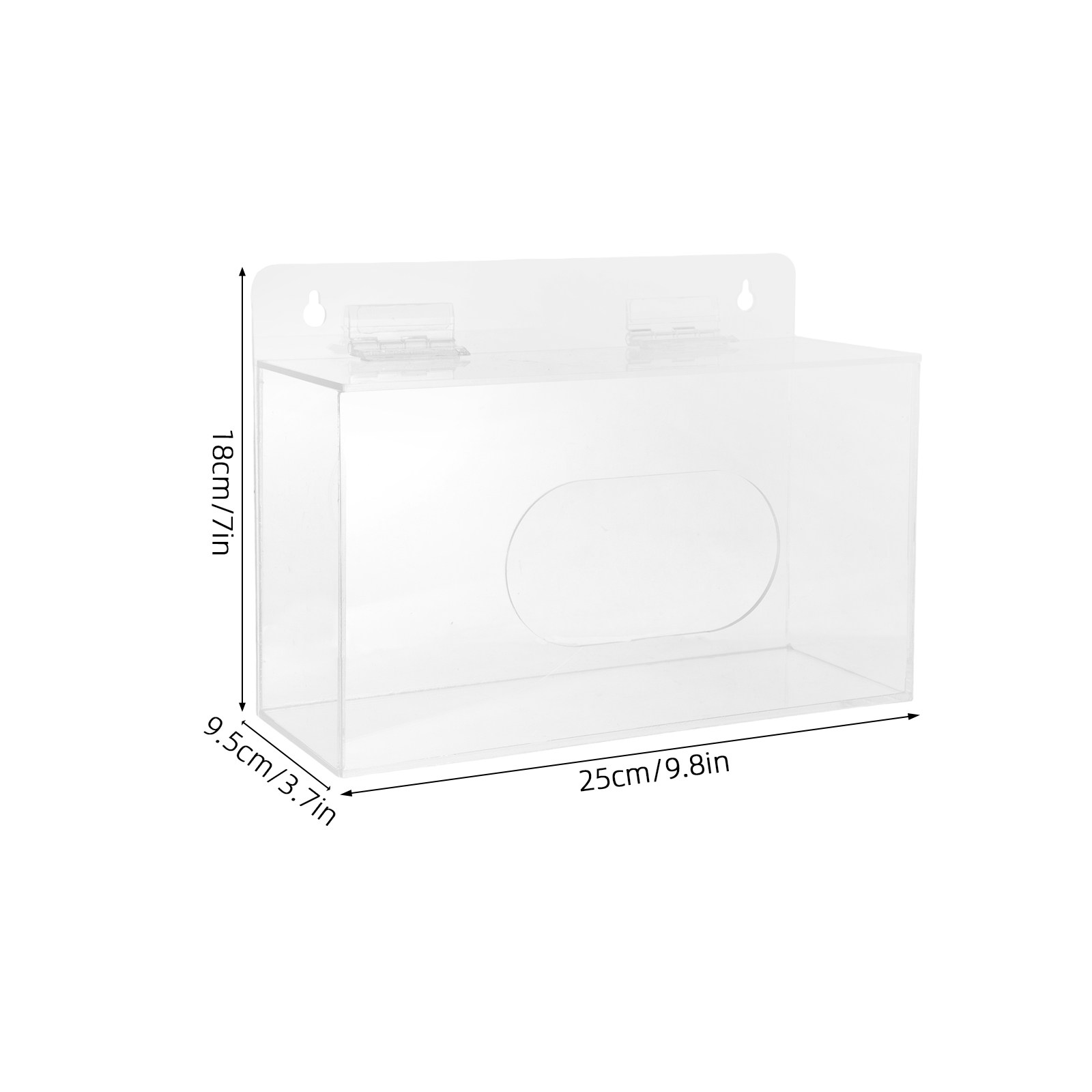 아크릴 페이스 마스크 홀더 벽걸이형 투명 마스크 보관함 - Face Mask Storage Box 리뷰 및 가격